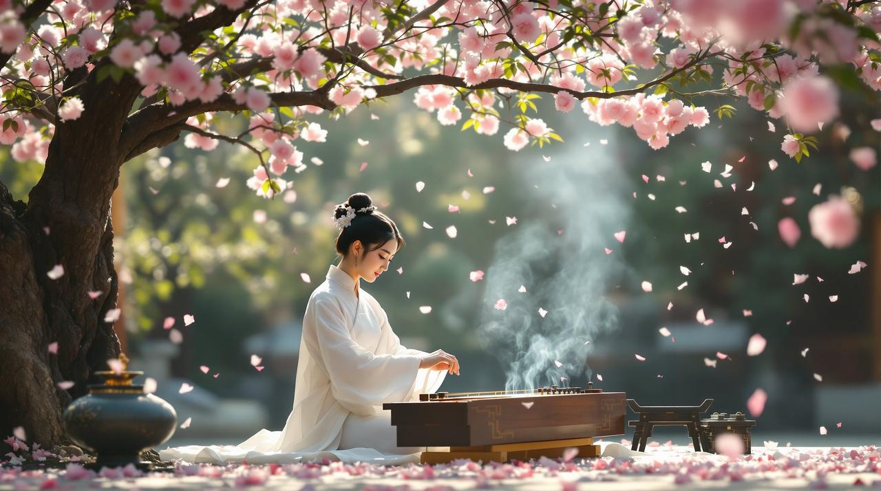 51视频 - 牡丹花下·古琴雅韵